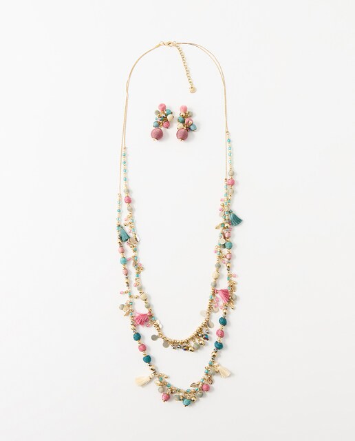 Imagen 0 de Conjunto cuentas multicolor