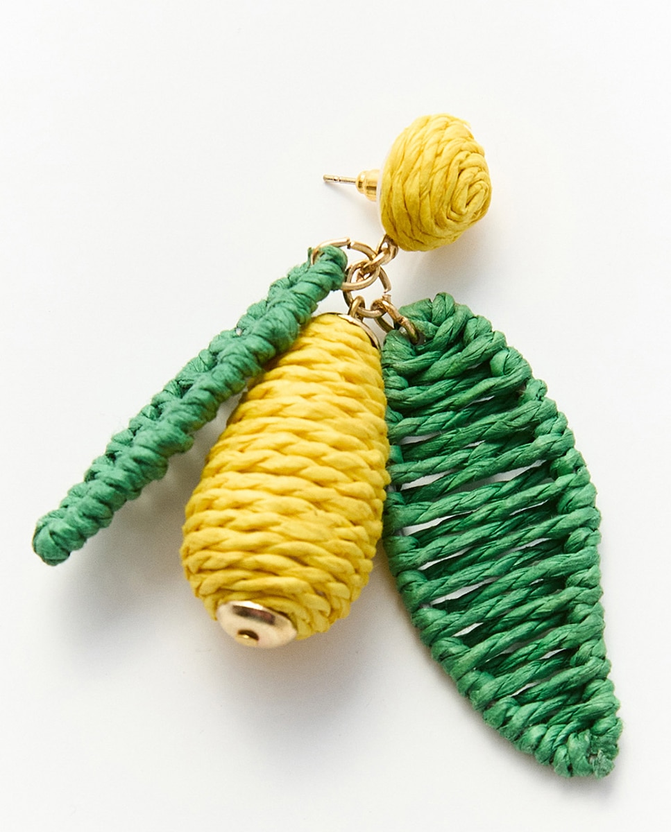 Conjunto de Vichy com Frutas Multicolor-3
