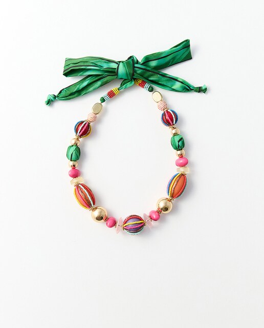 Imagen 0 de Collar bolas algodón