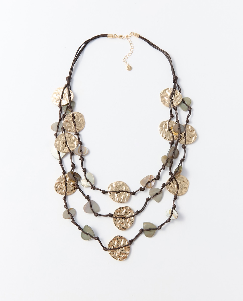 Imagen 0 de Collar chapas madreperla 390 Oro