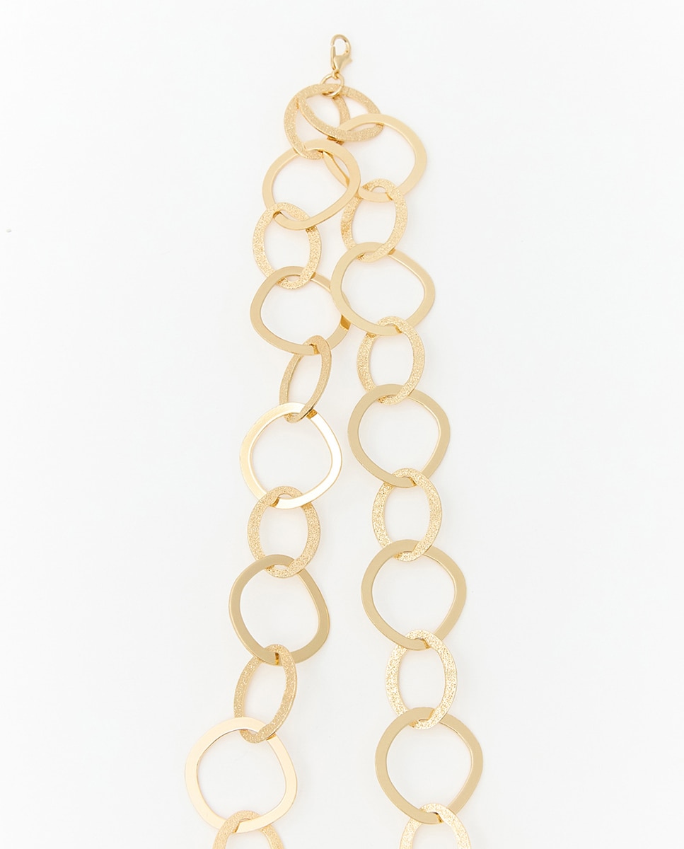 Conjunto de Argolas de Metal 390 Ouro-2