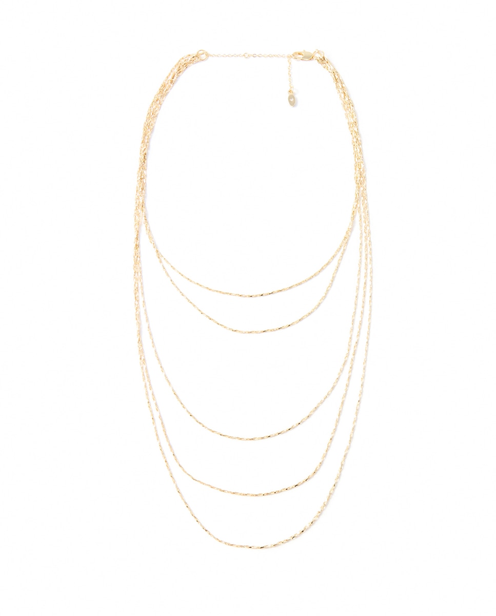 Collar multicadenas metal - Sfera - 390 Oro 390 Oro-1