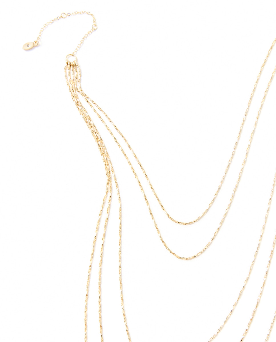 Collar multicadenas metal - Sfera - 390 Oro 390 Oro-2