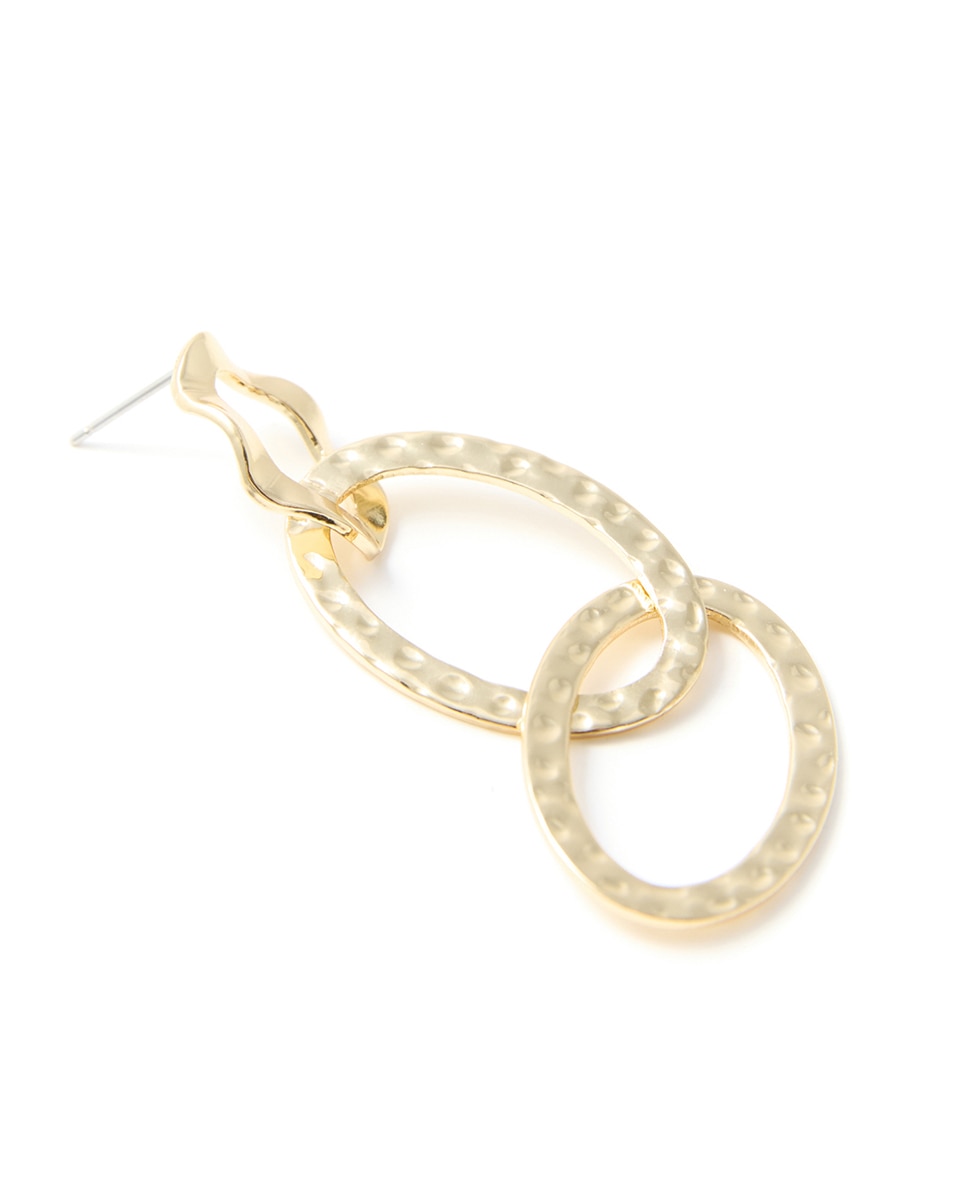 Conjunto de Vários Brincos de Argola com Banho de Ouro 390 Ouro-2