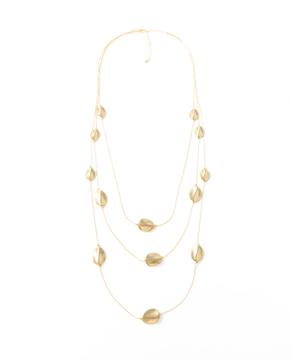 Collar multifilas metales - Sfera - 390 Oro 390 Oro-1