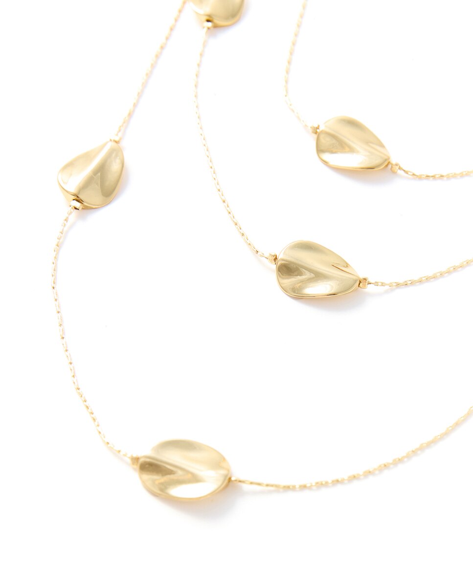 Collar multifilas metales - Sfera - 390 Oro 390 Oro-2