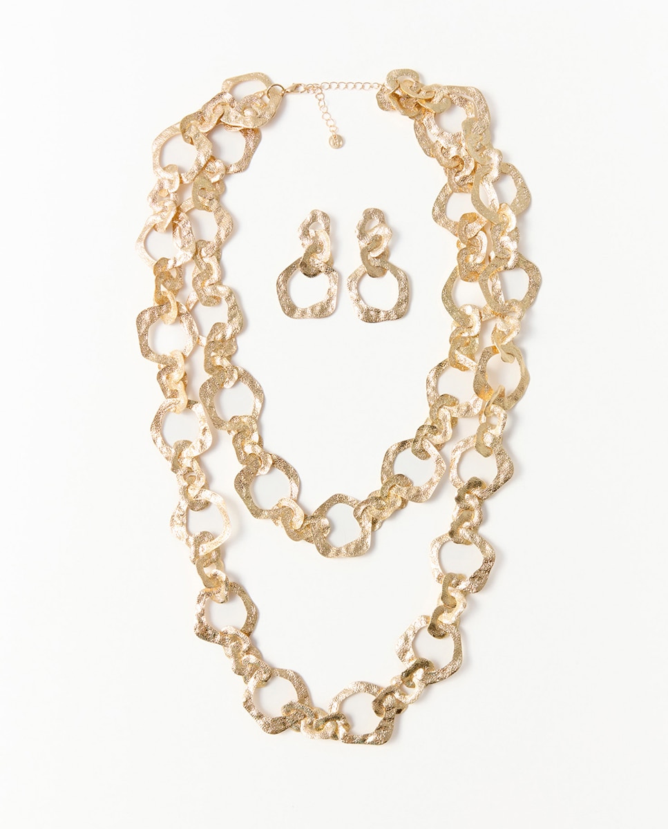 Conjunto arandelas textura - Sfera - 390 Oro 390 Oro-1