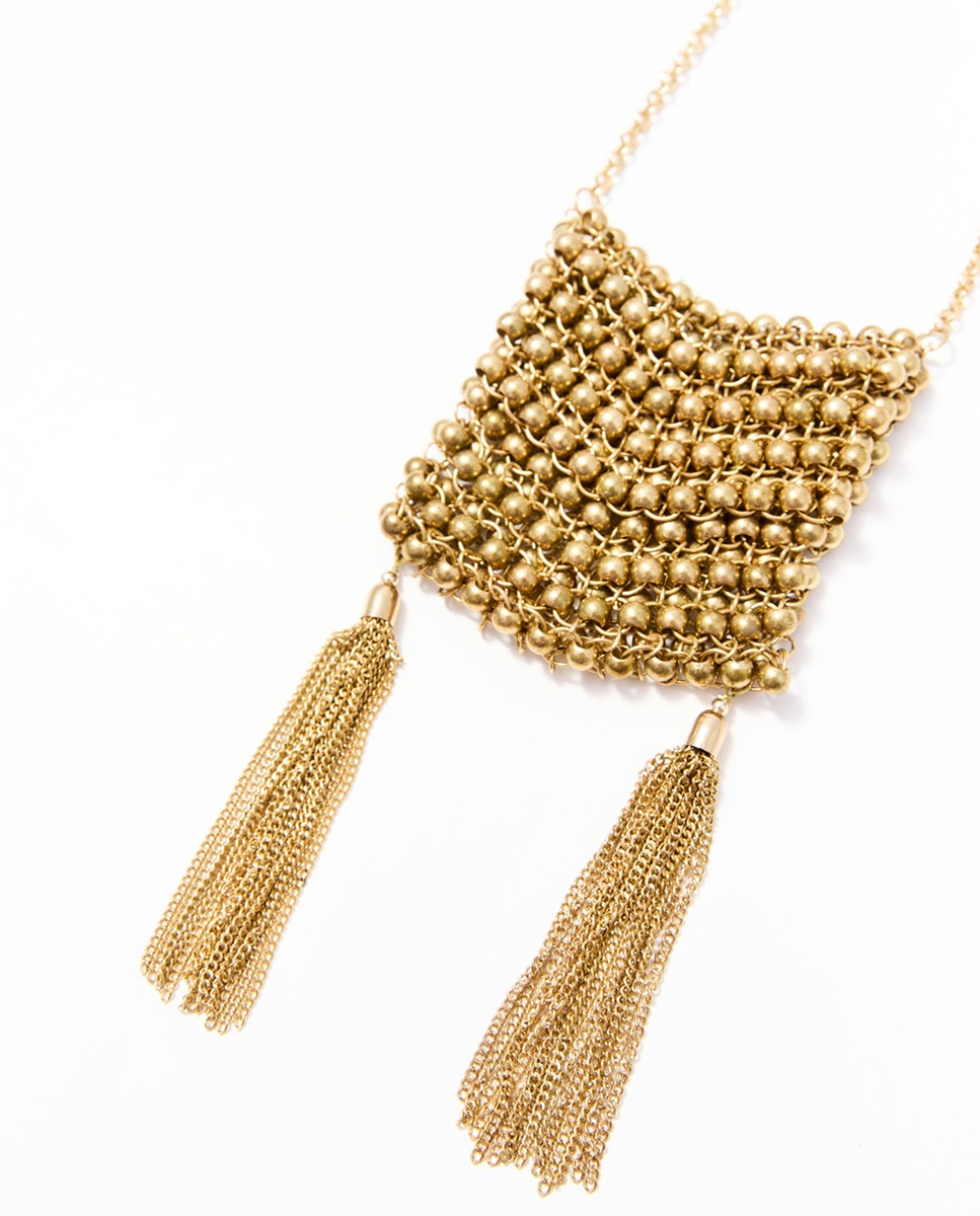 Colar com Mala Metálica 390 Ouro-3