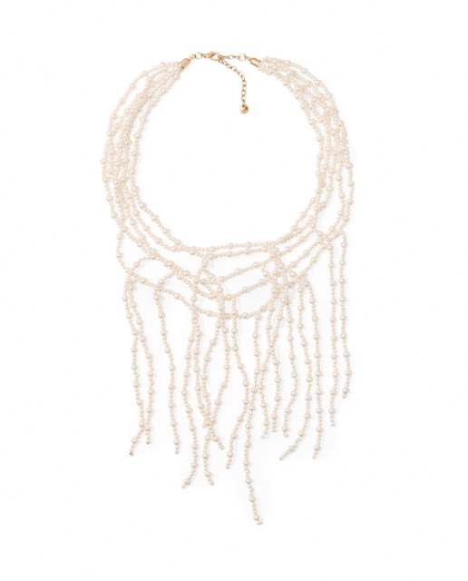 Imagem 0 de Gargantilha de Cascata com Pérolas