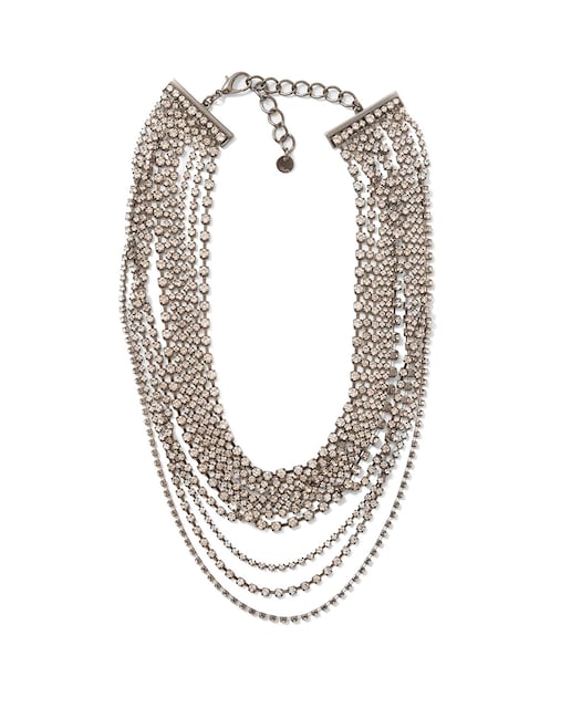 Imagen 0 de Choker multifila brillos