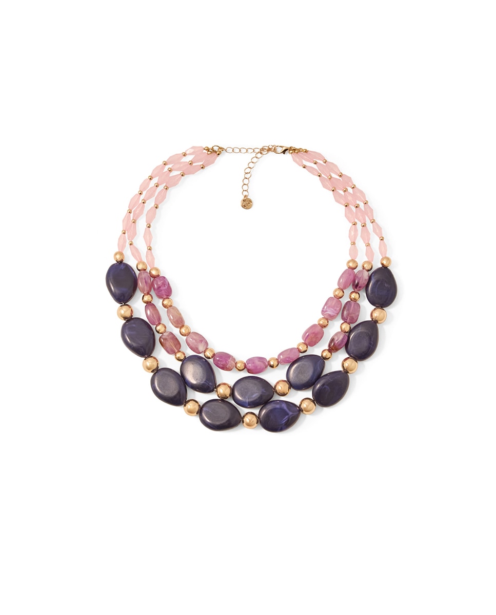 Choker com pedras multicolor Multicolor-1