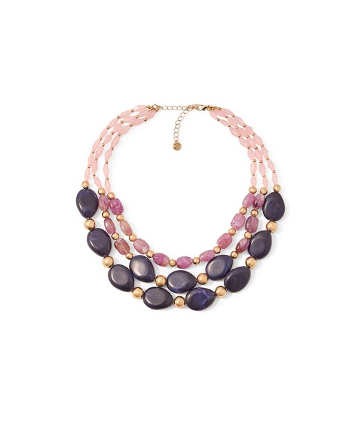 Imagen 0 de Choker piedras multicolor