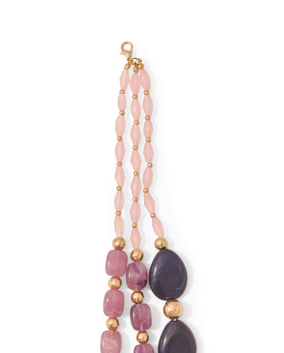 Choker com pedras multicolor Multicolor-2