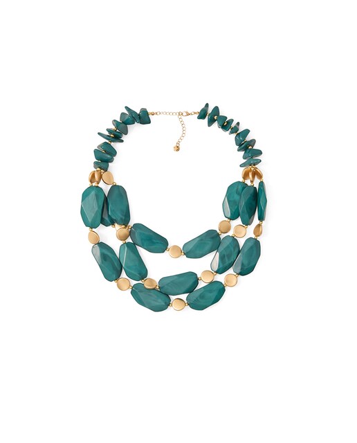 Imagen 0 de Choker triple resinas