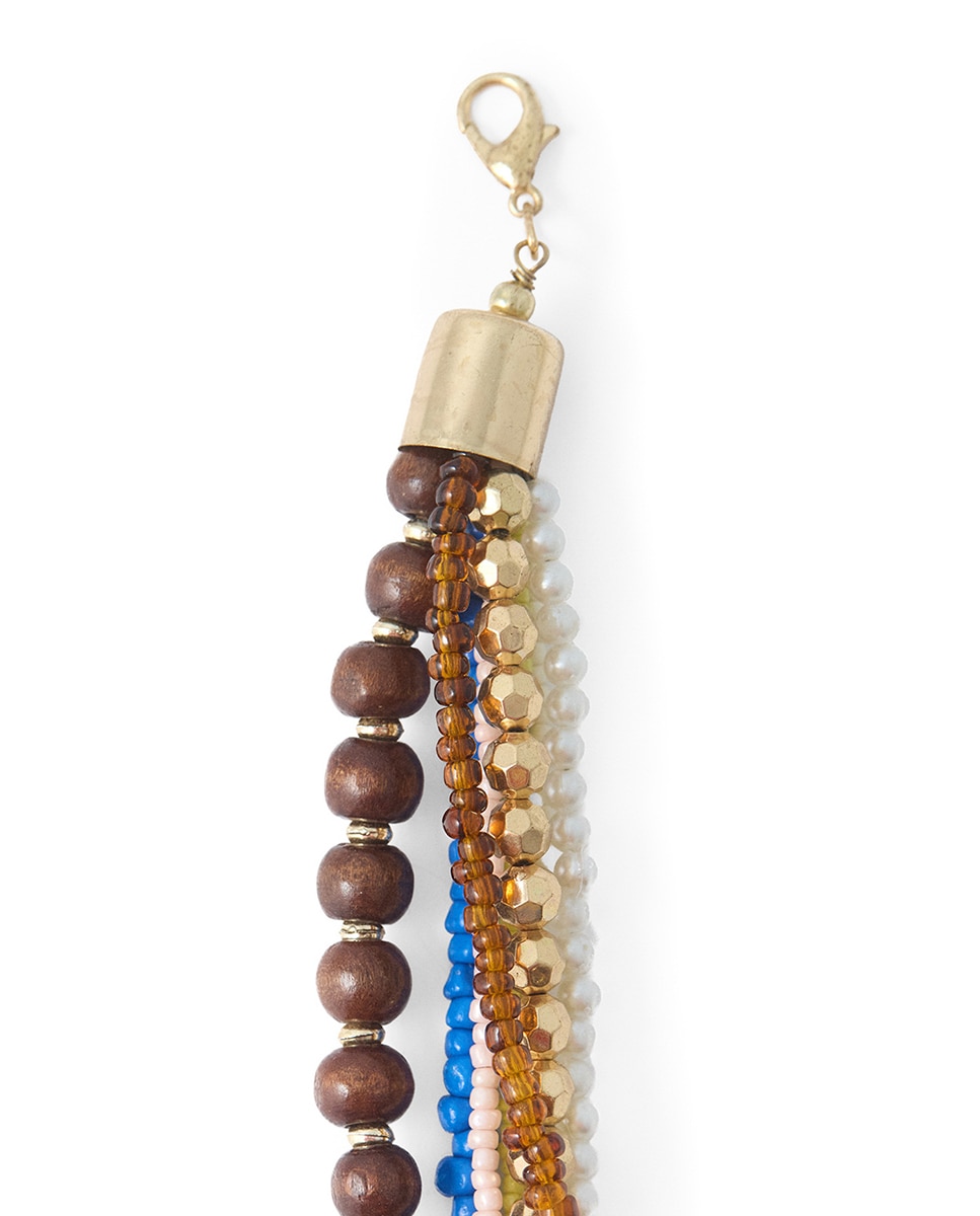 Choker com Nó de Beads Multicolor-2