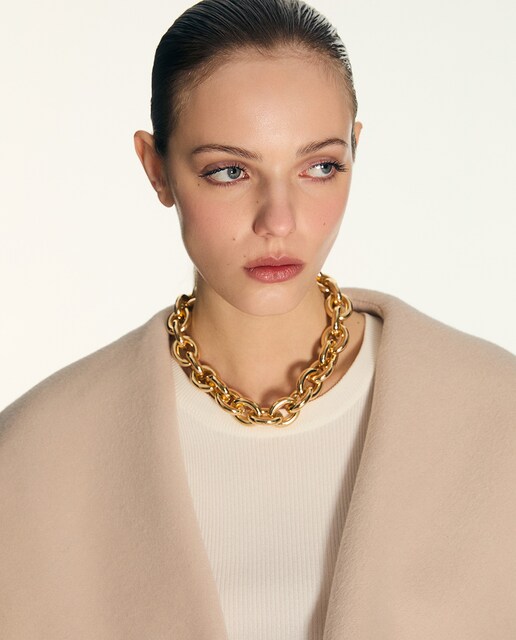 Imagen 0 de Choker maxieslabones metal