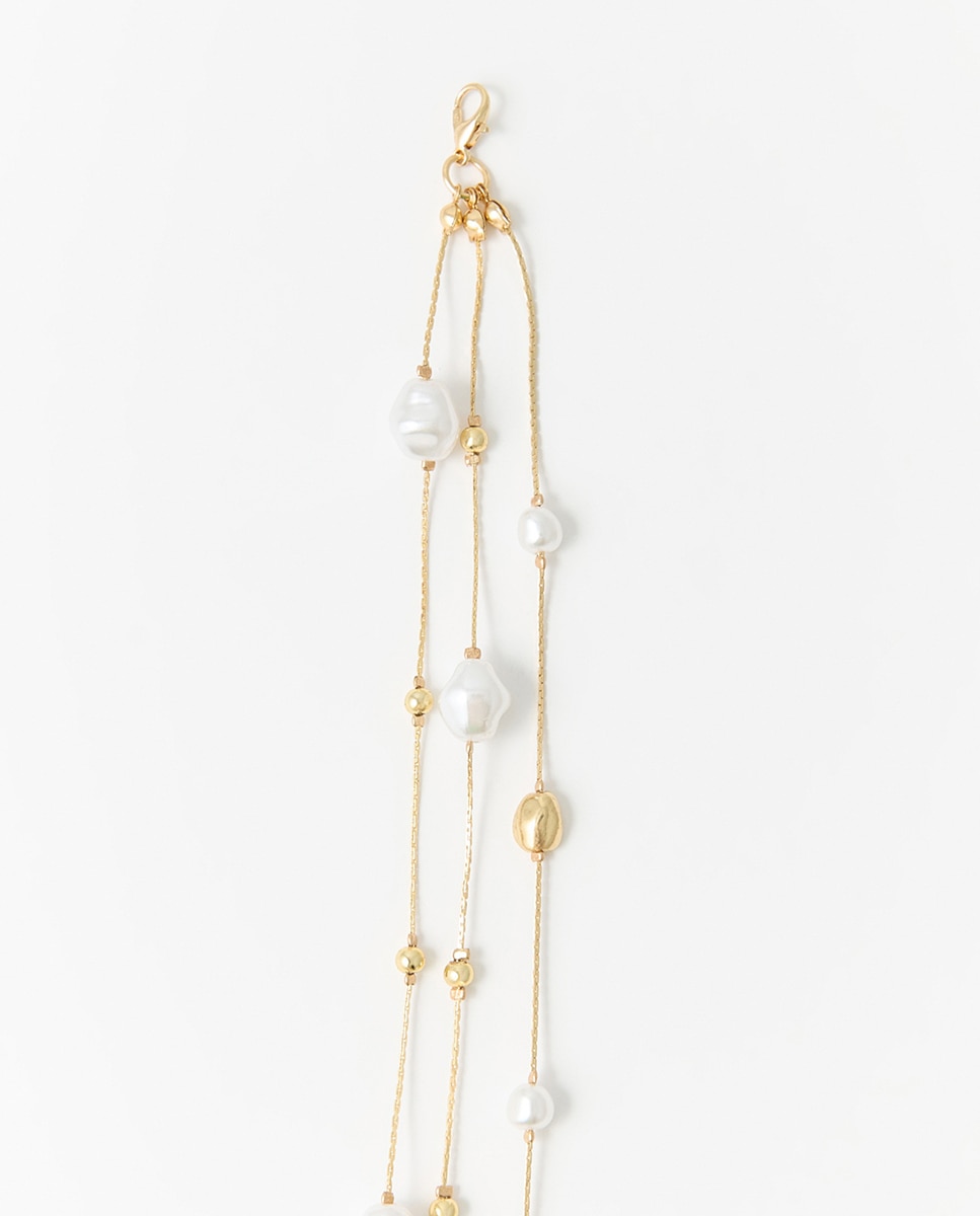 Conjunto de Gargantilha e Brincos Ouro-2