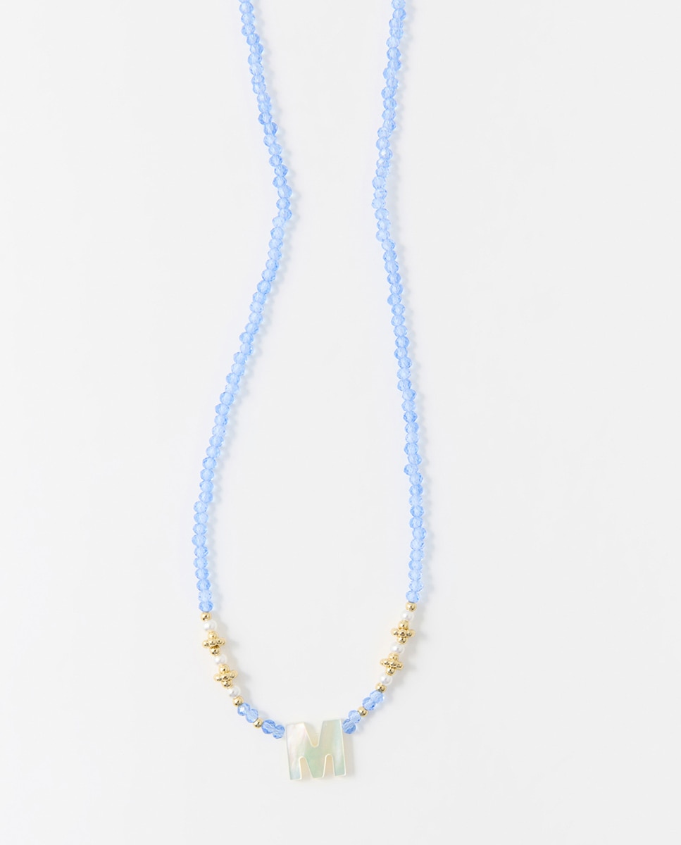 Choker inicial Azul-2