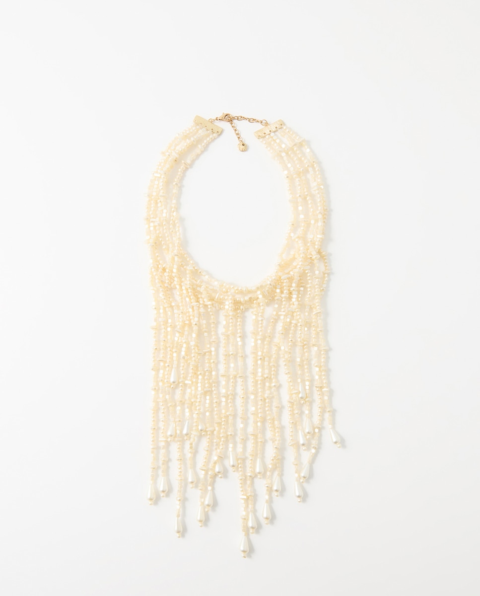 Imagem 0 de Gargantilha de Cascata com Pérolas