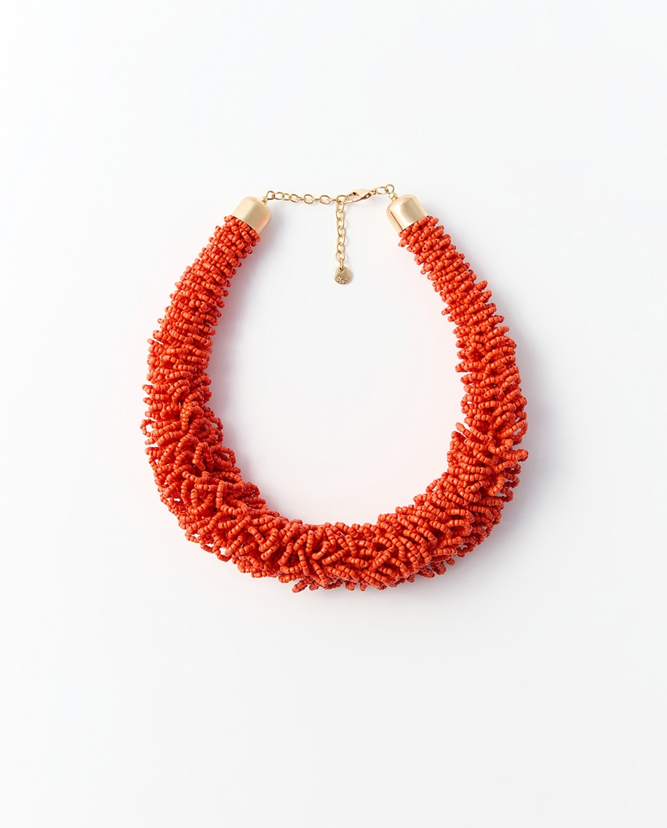 Imagem 0 de Gargantilha Tubular com Contas