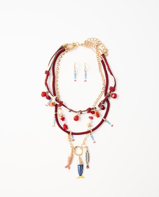 Imagen 0 de Conjunto chokers peces