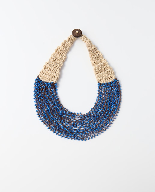 Imagen 0 de Choker crochet multifilas