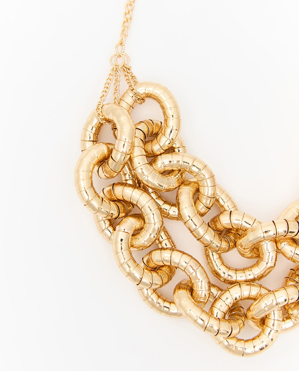 Choker cadena doble eslabones - Sfera - 390 Oro 390 Oro-2