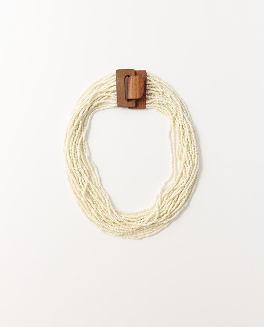 Imagen 0 de Choker multifilas madera