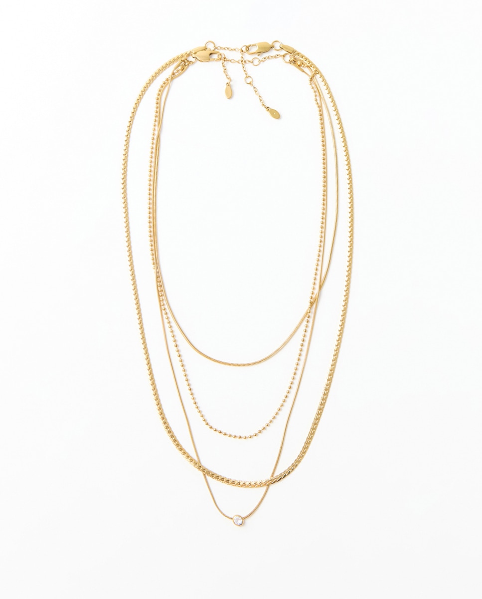 Set 4 chokers cadenas - Sfera - 390 Oro 390 Oro-1