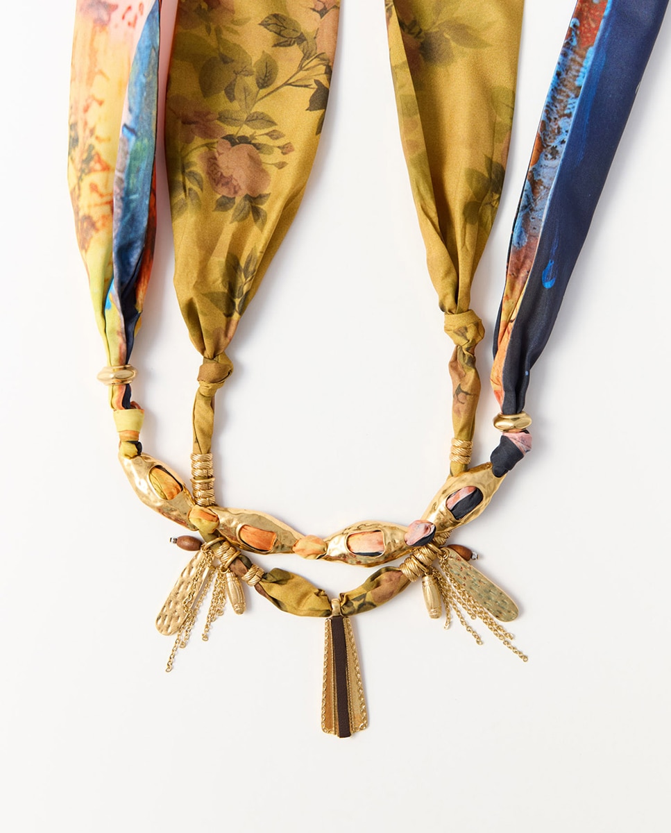 Imagen 0 de Set 2 chokers tejido