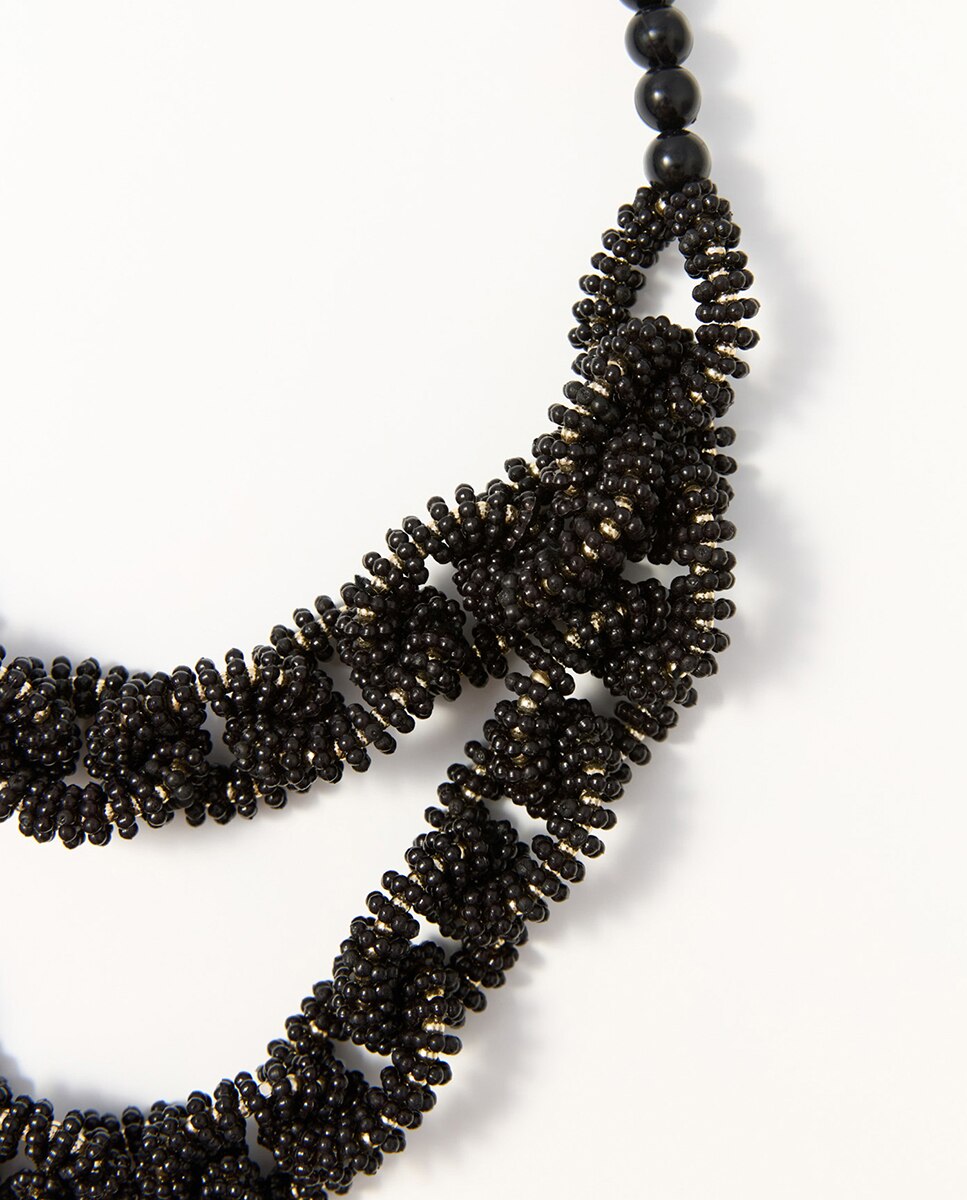 Choker doble cadeneta - Sfera - Negro Negro-2