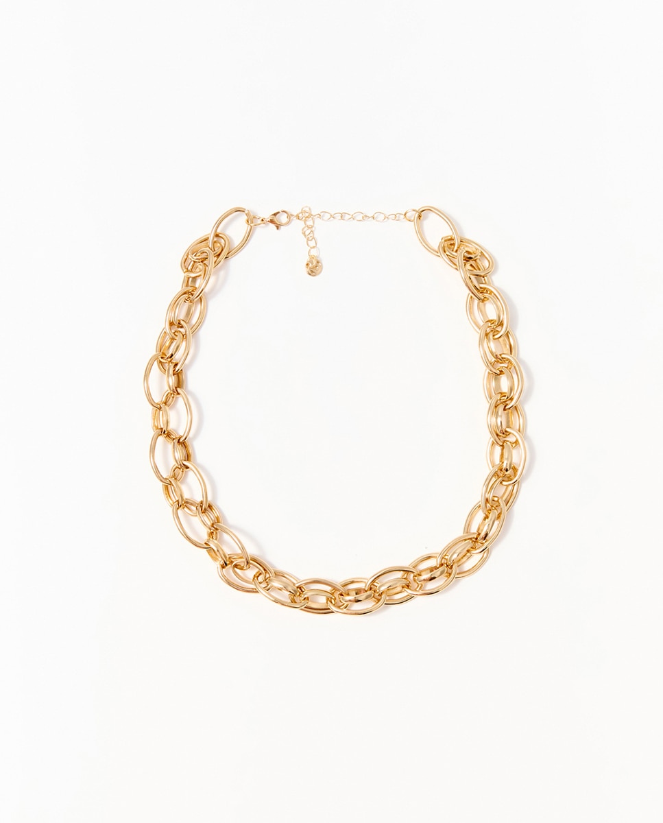 Imagen 0 de Choker maxi eslabones metal 390 Oro