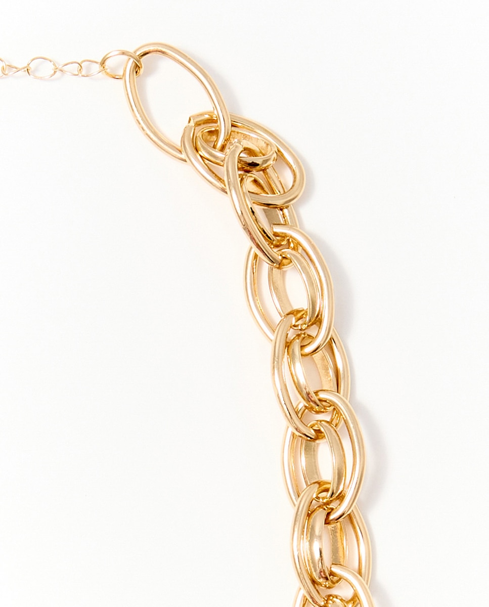 Choker maxi eslabones metal - Sfera - 390 Oro 390 Oro-2
