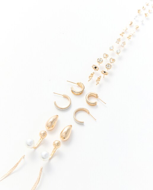 Imagen 0 de Set pendientes metal