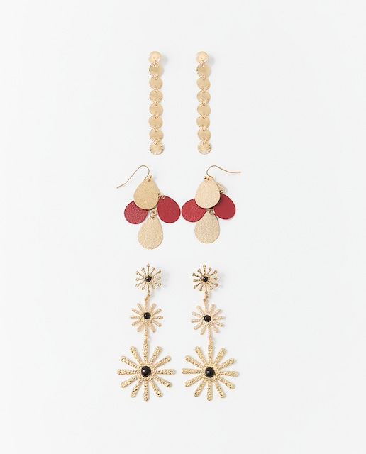 Imagen 0 de Set pendientes largos