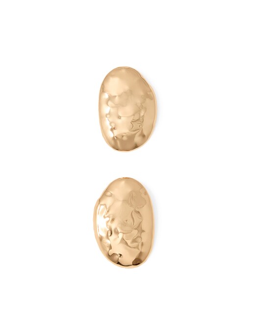 Imagen 0 de Pendientes ovalados textura