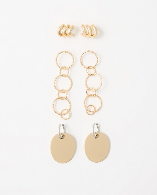 Imagen 0 de Set pendientes arandelas