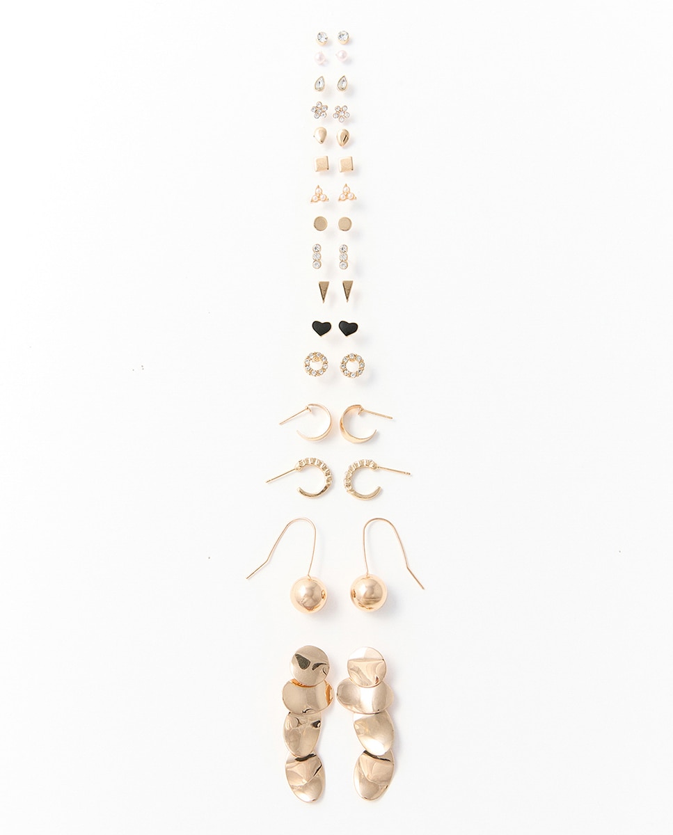 Imagem 0 de Conjunto de 16 Brincos de Lágrima