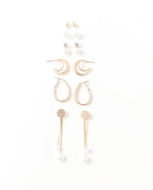 Imagen 0 de Set pendientes perlas