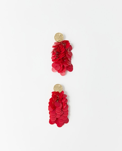 Imagen 0 de Pendientes cascada lentejuelas