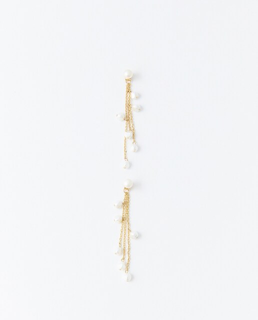 Imagen 0 de Pendientes traseros perlas