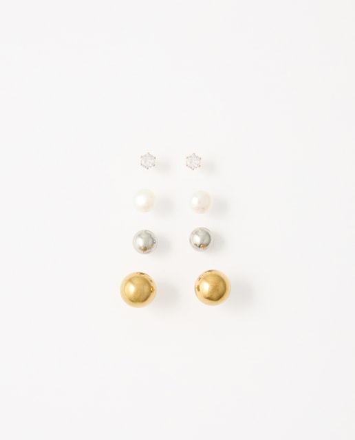Imagen 0 de Set pendientes perlas