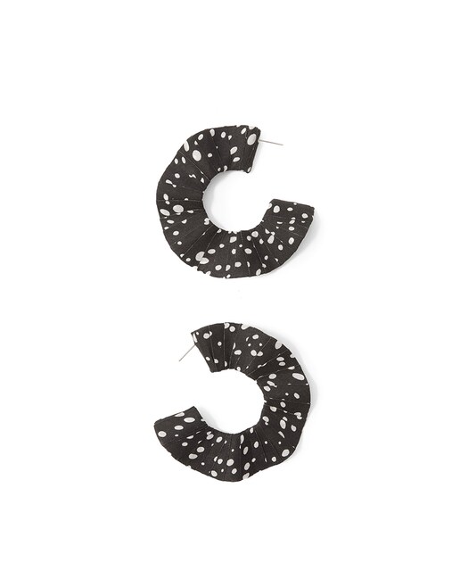 Imagen 0 de Aros forrados lunares