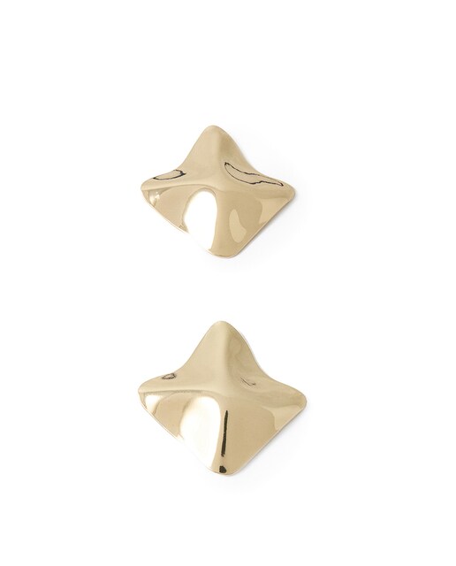 Imagen 0 de Pendientes cuadrados textura