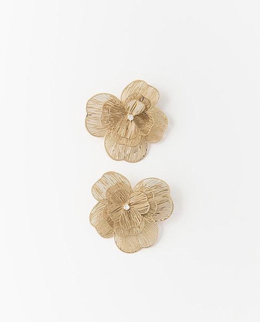 Imagen 0 de Pendientes filigrana flor