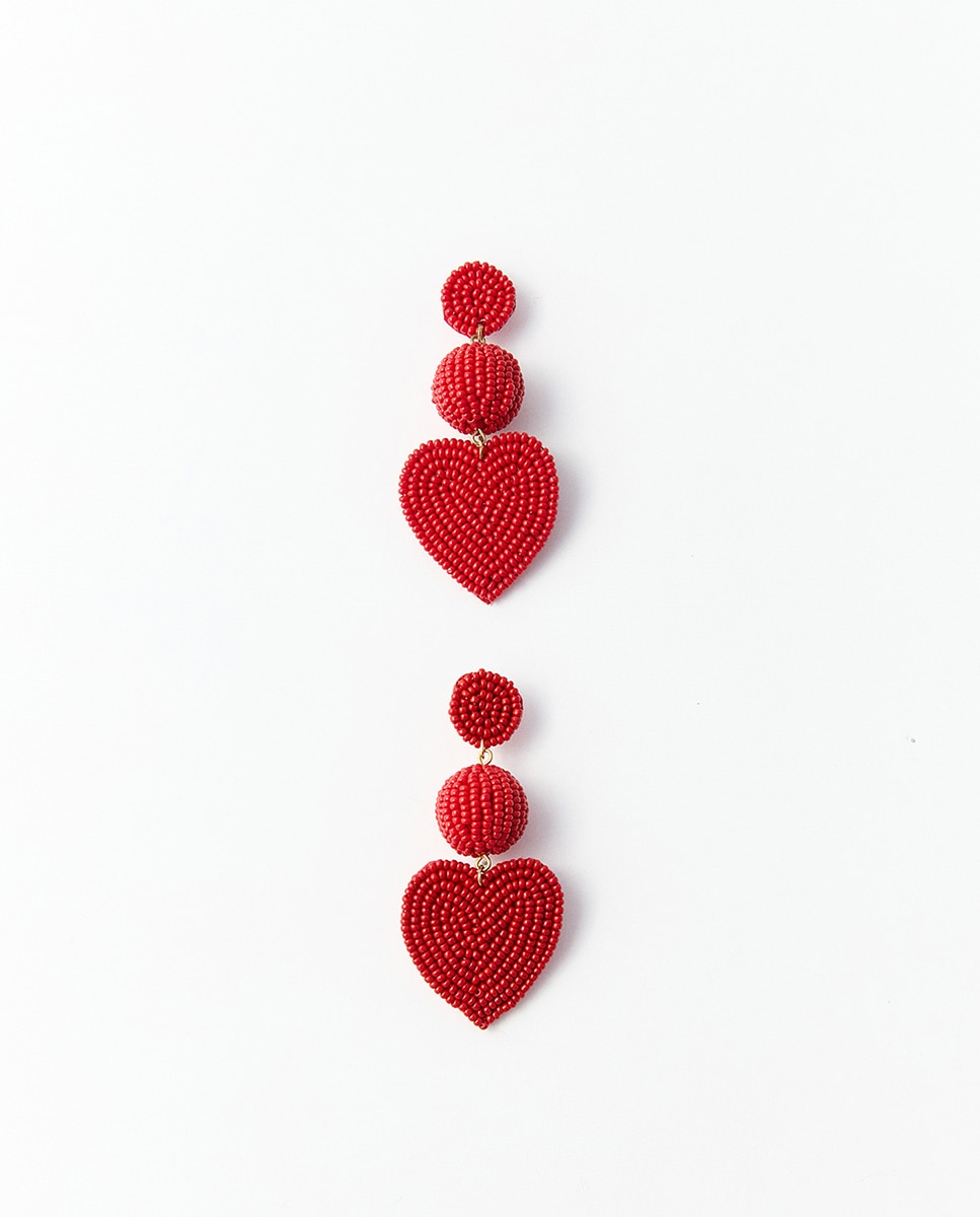 Imagem 0 de Brincos Triplos com Coração