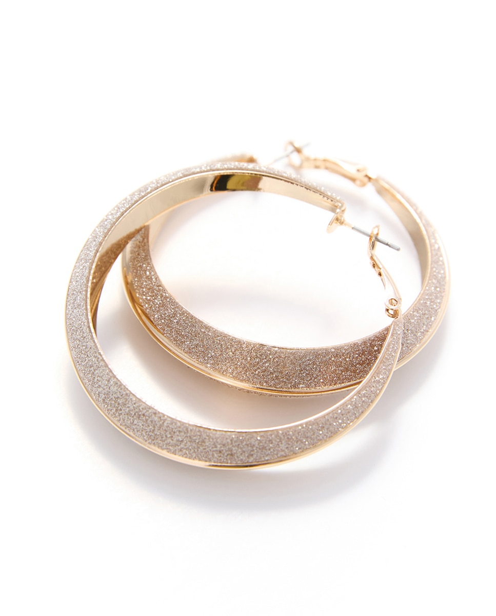 Conjunto de 6 Brincos de Argola 390 Ouro-3