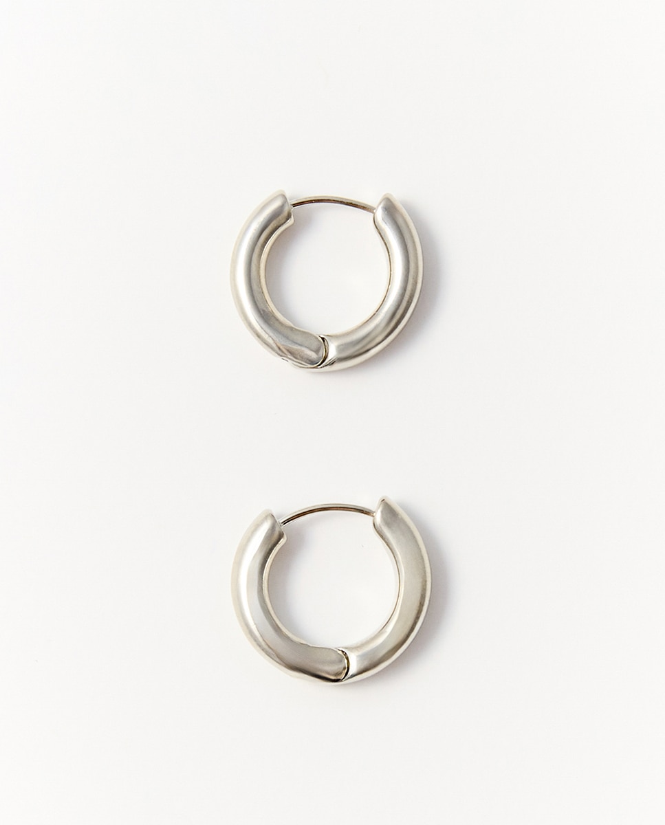 Imagen 0 de Aros bañados plata