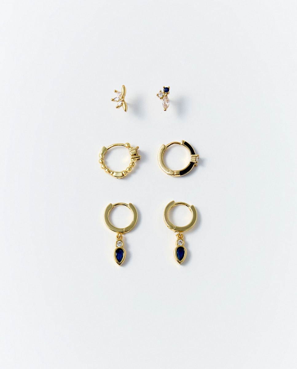 Imagen 0 de Set pendientes esmalte