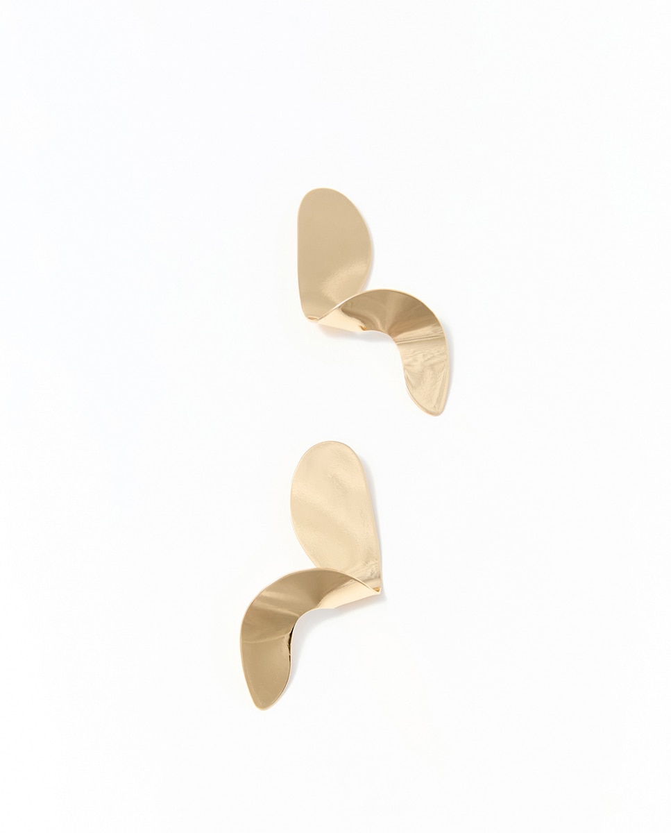 Imagen 0 de Pendientes metal retorcido 390 Oro